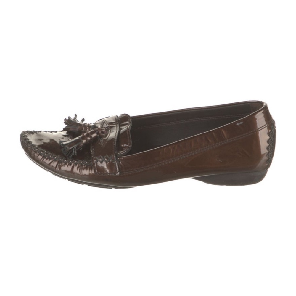 Stuart Weitzman Patent Leather Loafers size 7
